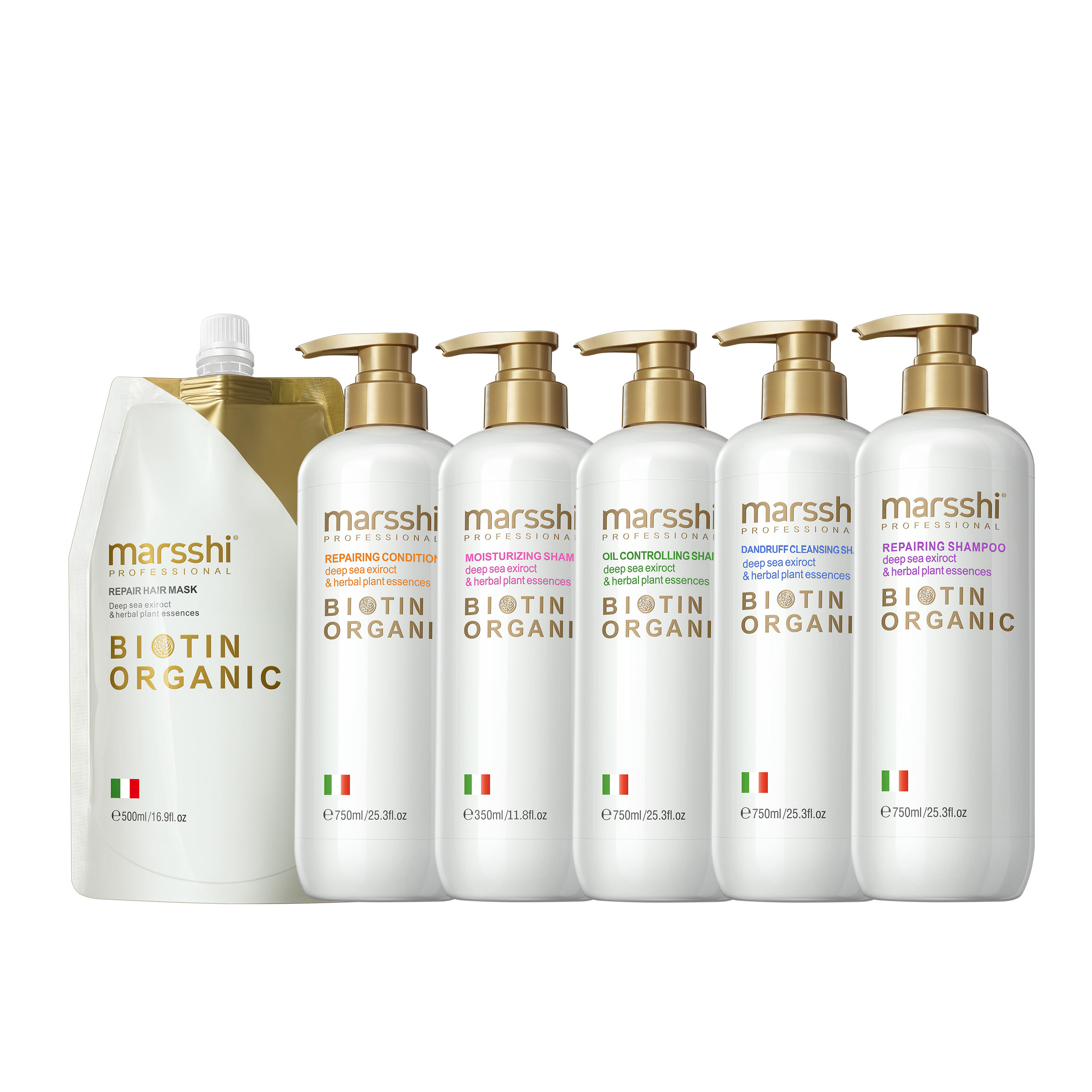 Bio Hair Care Set Private Label Thickening Hair Growth Anti Loss